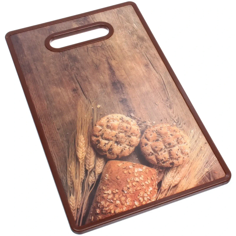 Доска разделочная пластиковая 37*23см «Булочки»