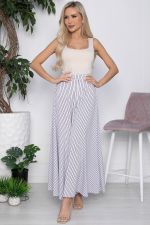 Брюки Камелия (белые полоска) Б10678 LT Collection