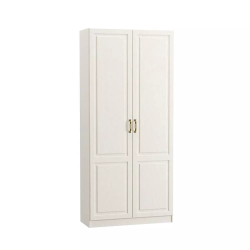 Ливерпуль Шкаф для одежды Белый/Ясень ваниль