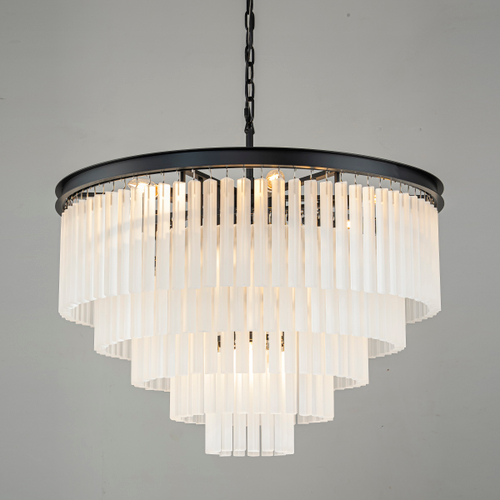 Люстра Odeon 10A black/frost