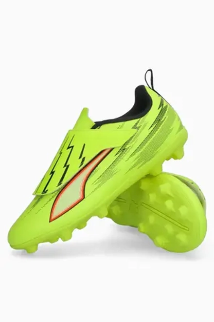 Бутсы Puma Ultra 6 Play FG/AG Junior - зеленый