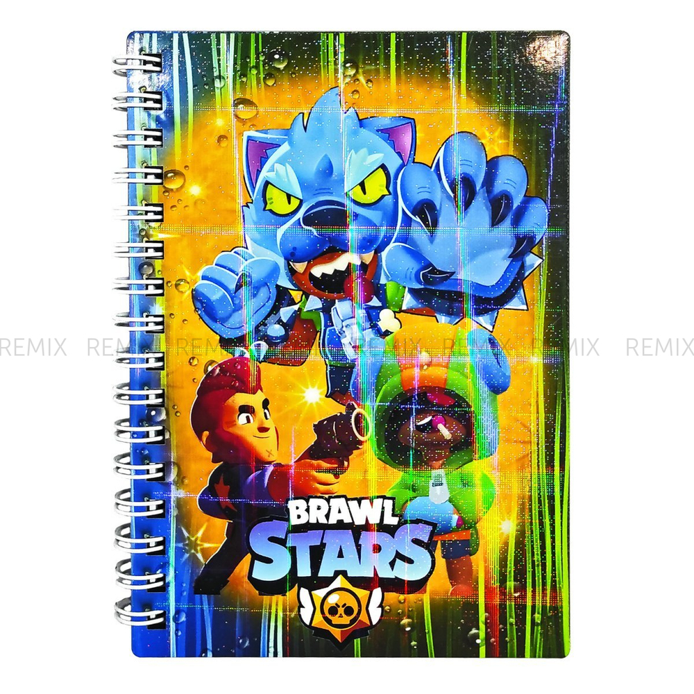 Деревянный блокнот Brawl Stars