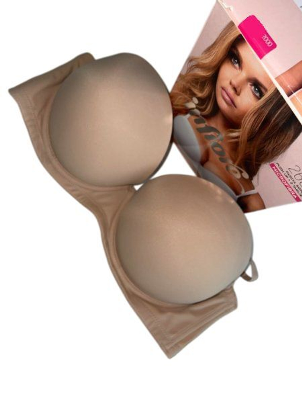 Cупер пуш-ап бюстгальтер (Размер: 1B) (Цвет: белый)