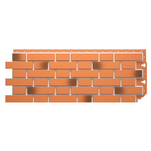 Панель фасадная Docke Флемиш Красный жженый 1095х420 мм