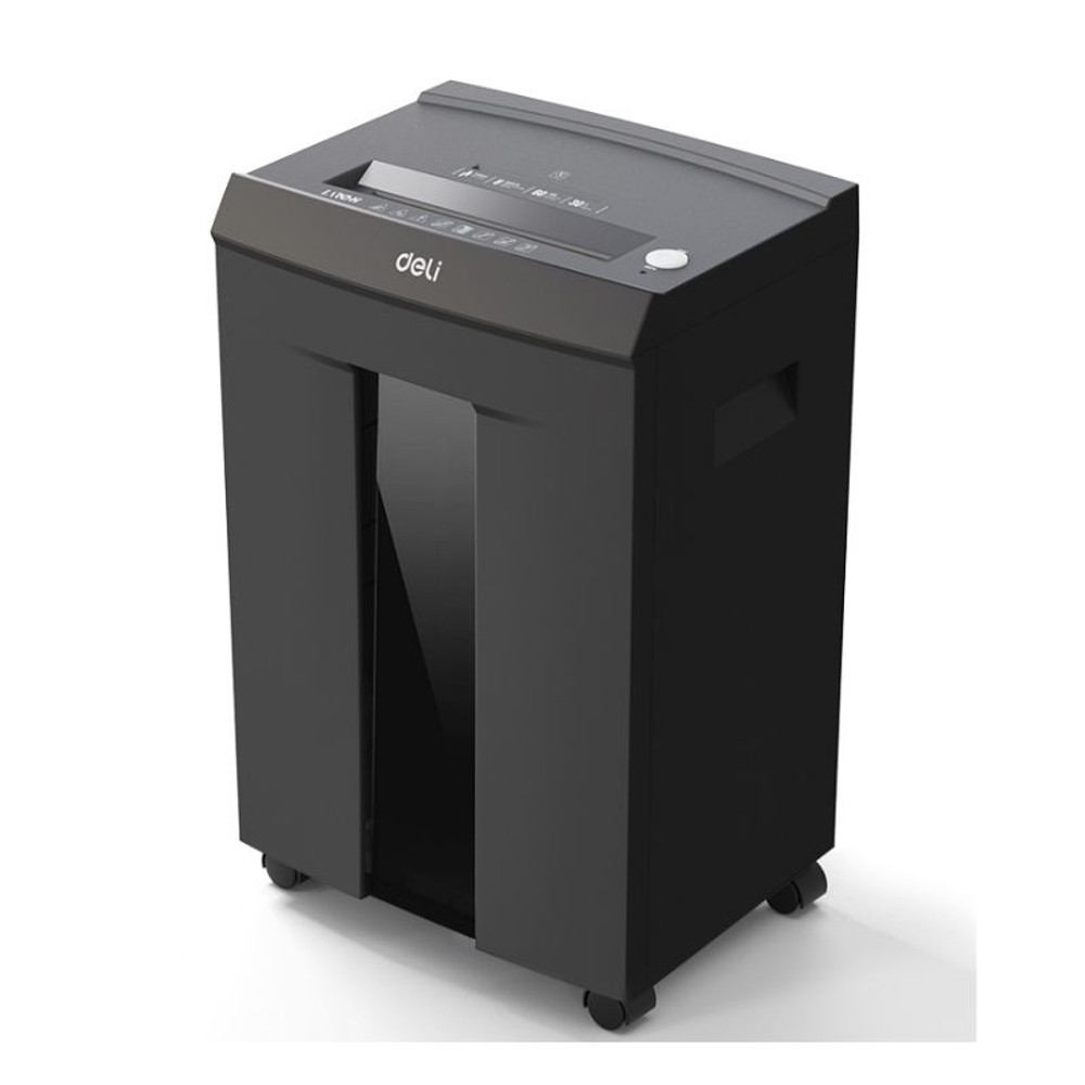 Шредер Deli, 7 уровень секретности (1х5мм), 8 листов, 30 литров