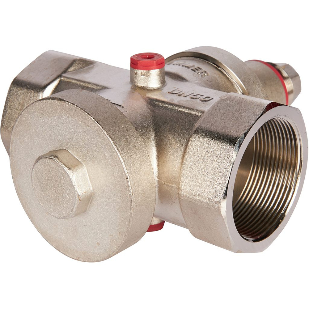 Регулятор давления поршневой ROMMER - 2" (ВР/ВР, PN25, Tmax 100°C, настройка 1-6 бар)