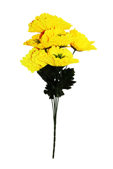 Букет георгинов с травкой Высокий