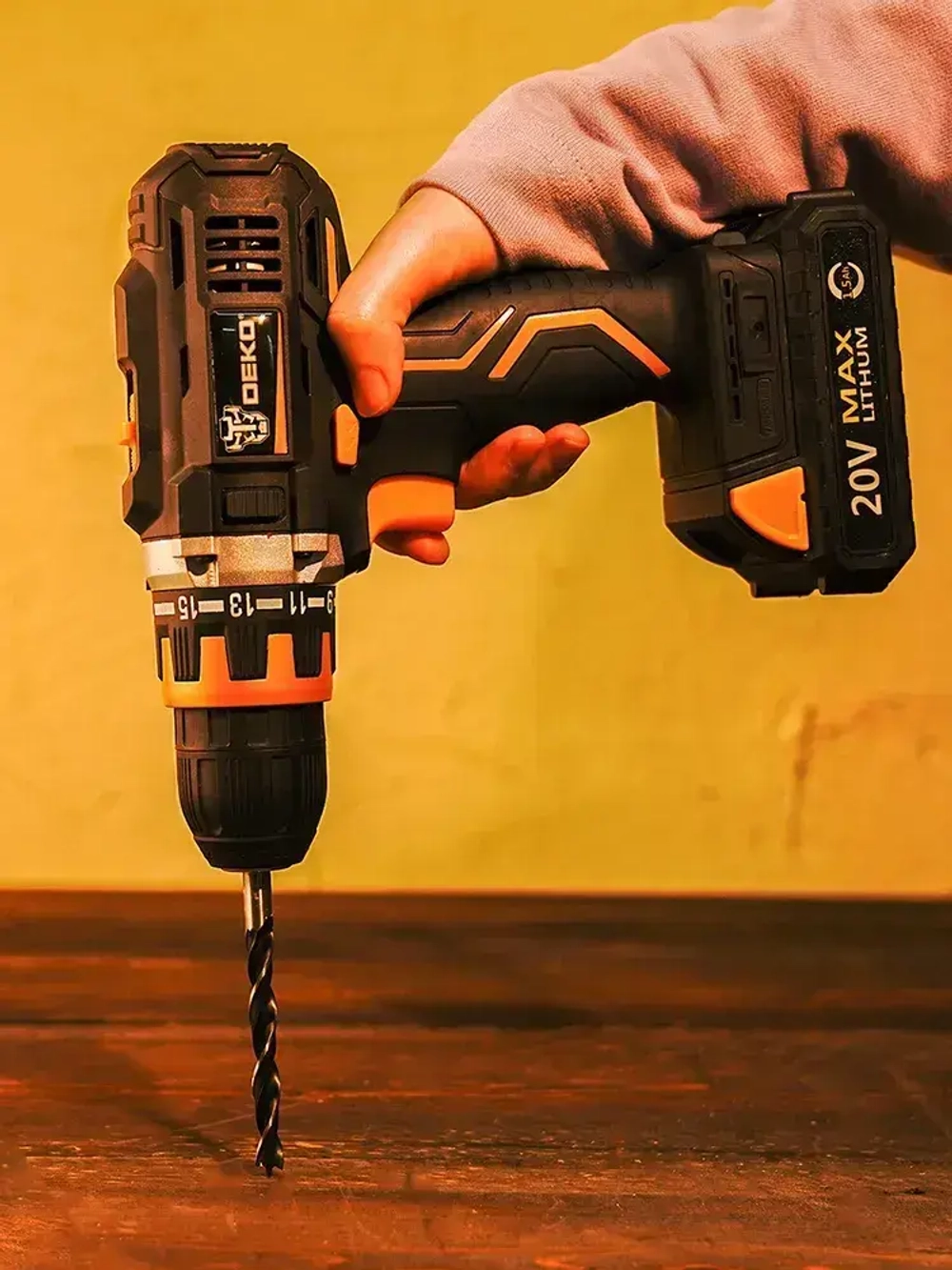 Набор сверл по дереву DEKO DH08-1 8 ед (3-10 мм)