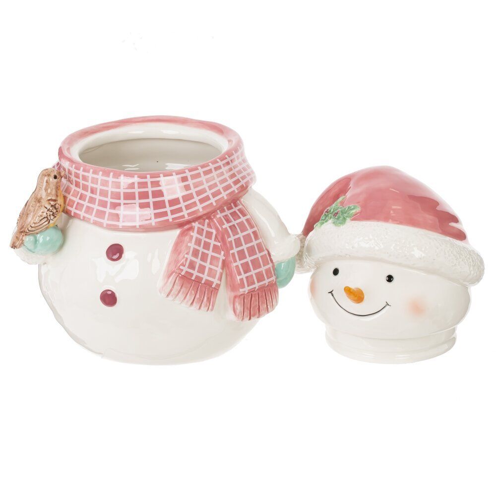 GAEM Конфетница "Снеговик", 1400 мл, L17 W15 H22 см