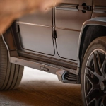 Электроприводные пороги с выхлопной системой для Mercedes-Benz G-Class W463 2018+ Мерседес Гелик гелентваген