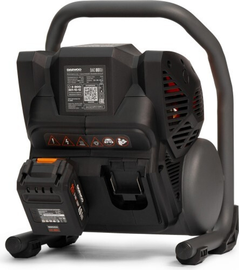 Компрессор аккумуляторный DAEWOO DAC 80S Li SET безмасляный