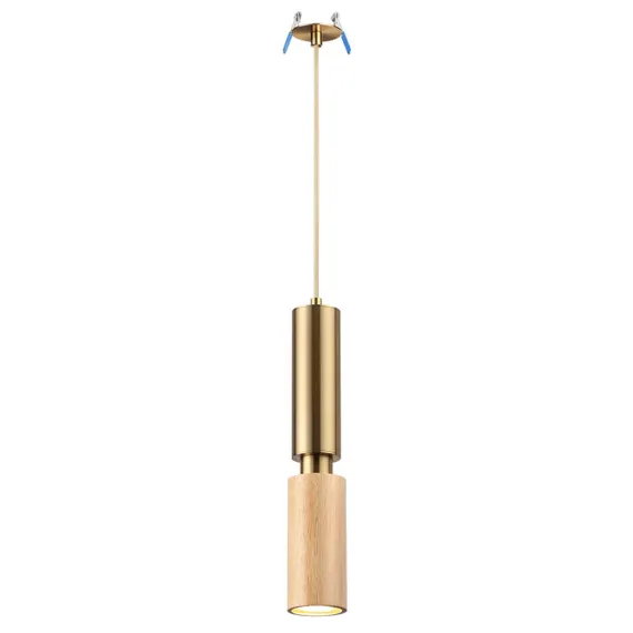 7061/1A MINIMA ODL25 237 Подвесной светильник светлое дерево/металл IP20 GU10 LED 7W 220V CAUCHO