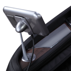 Массажное кресло Ergonova Chronos Silver Black