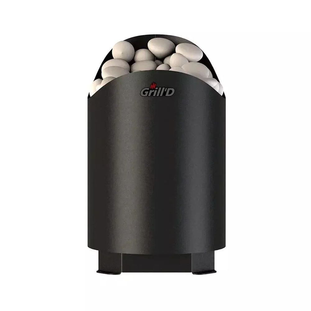 Дровяная банная печь Grill'D Aurora Mini Long (дверца без стекла)