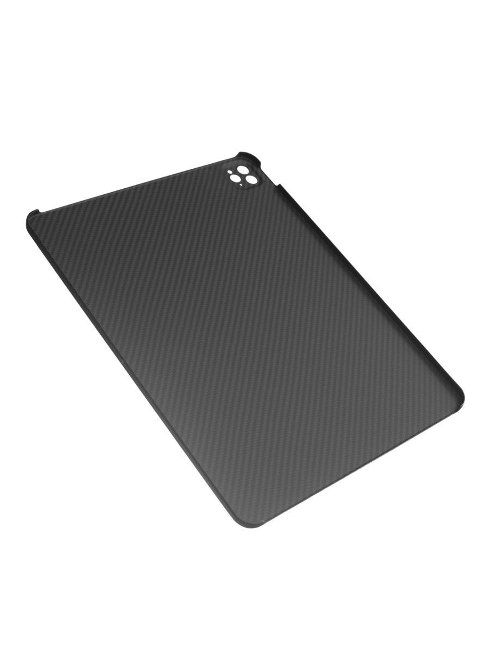 Чехол Сarbon Fiber Case c защитой камеры для iPad Pro 12.9 2020 / 2021