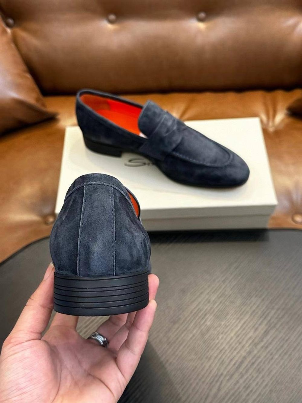Лоферы Santoni