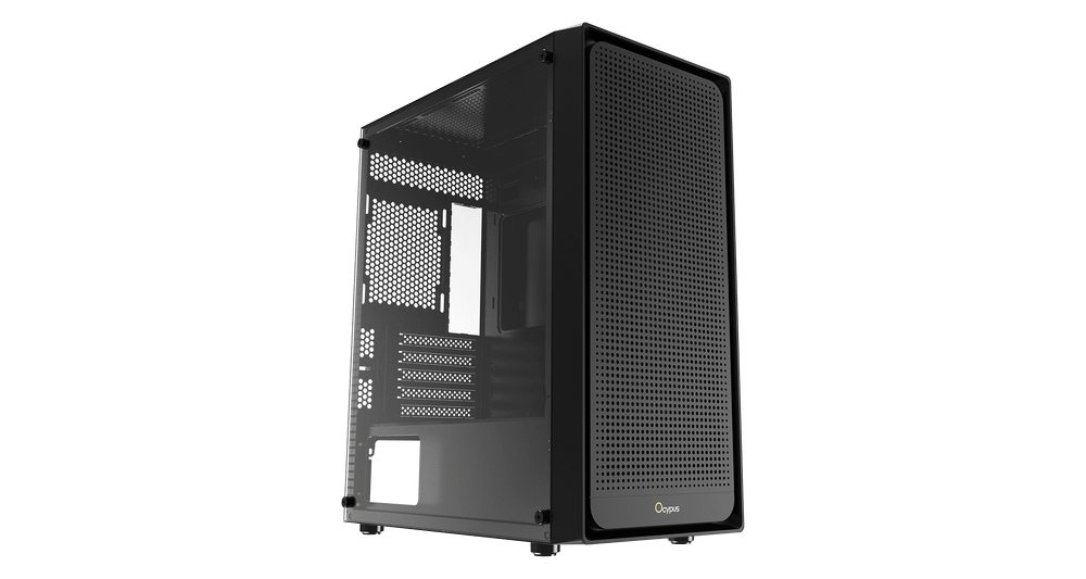 Корпус Ocypus Gamma C50 BK mATX/ITX 3xUSB Черный Gamma-C50-BKG000XX-GL