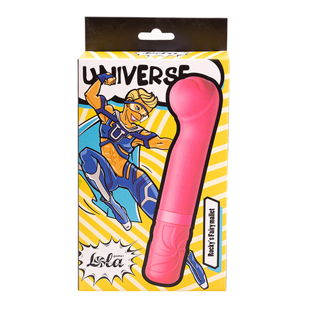 Перезаряжаемый вибратор Lola Games Universe Rocky’s Fairy Mallet Pink 9601-03lola