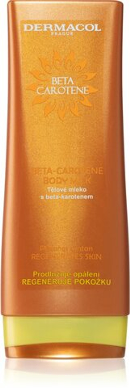 Dermacol Sun Beta Carotene - лосьон для тела для продления загара /   200  ml  / GTIN 8595003117470
