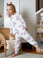 Пижама Mjölk Кокосы, на манжетах