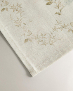 Zara Home столовая салфетка из хлопка, цветочный мотив, 45 45 см (комплект 2 шт.) · 5296/022