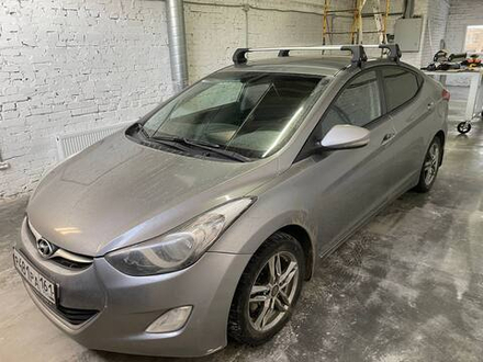 Багажник на крышу (адаптер) Hyundai Elantra V(MD) sedan (2006-2011) за дверной проем ED20-008