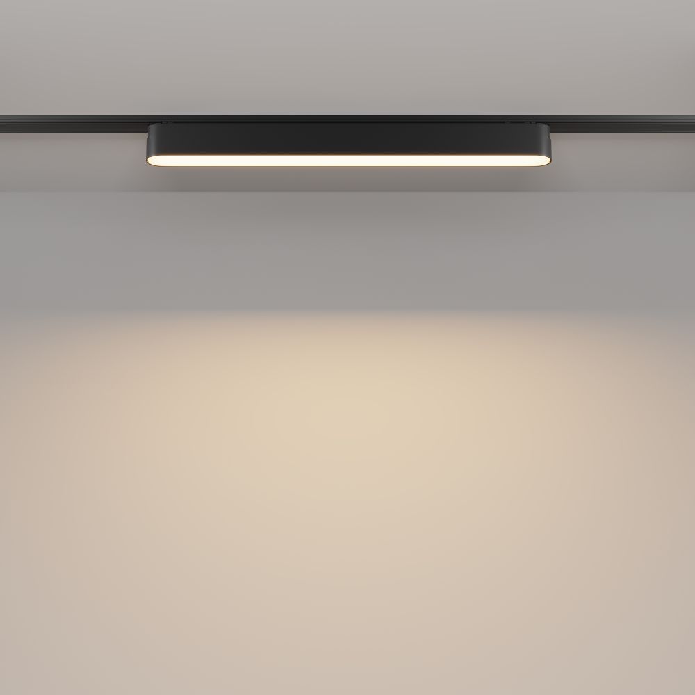 Трековый магнитный светодиодный светильник Maytoni   TR080-1-18W3K-B