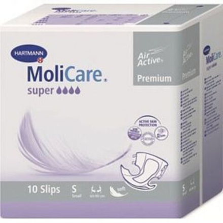 MoliCare Premium super soft - Моликар Премиум супер софт - Воздухопроницаемые подгузники: разм. S, 10 шт.