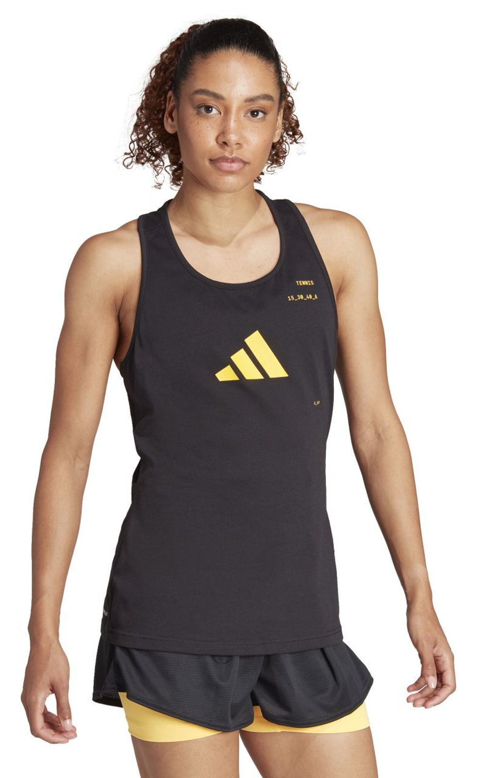 Топ теннисный Adidas Aeroready Tennis Category Graphic Tank Top - Black