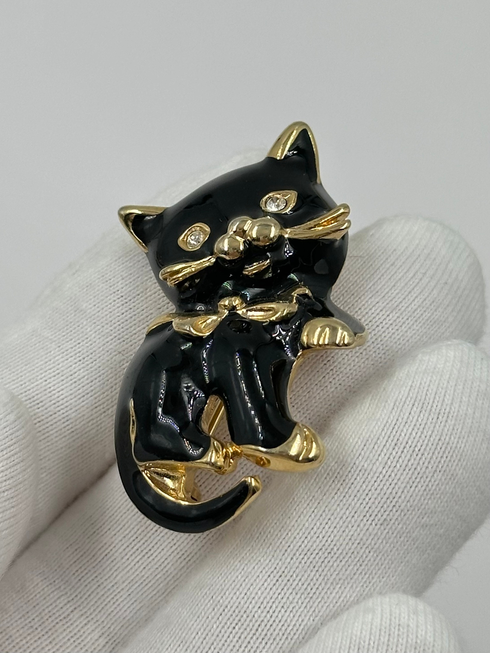Брошь Котёнок