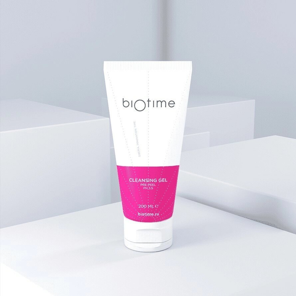 Biotime  cleansing gel ph 3,5 Предпилинговый гель для умывания 200мл
