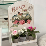 Полка с розами 27х36 см