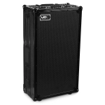 Кейс UDG Ultimate Flight Case Single Turntable Battle/ PLX-CRSS12 & 10"/12" Mixer Black Plus (Laptop Shelf, Trolley & Wheels)