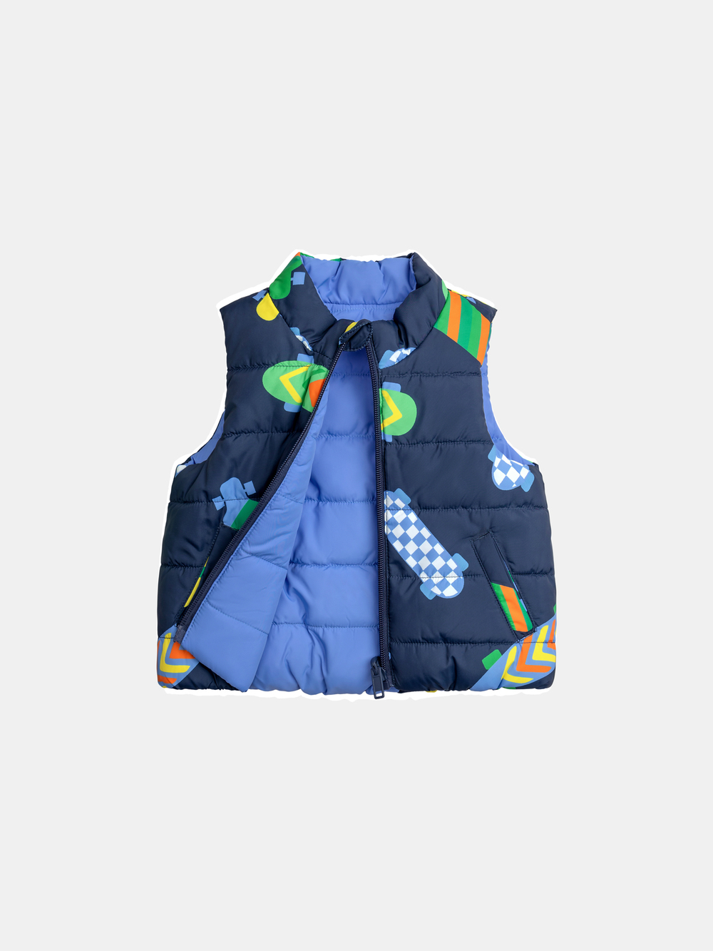 двусторонний жилет