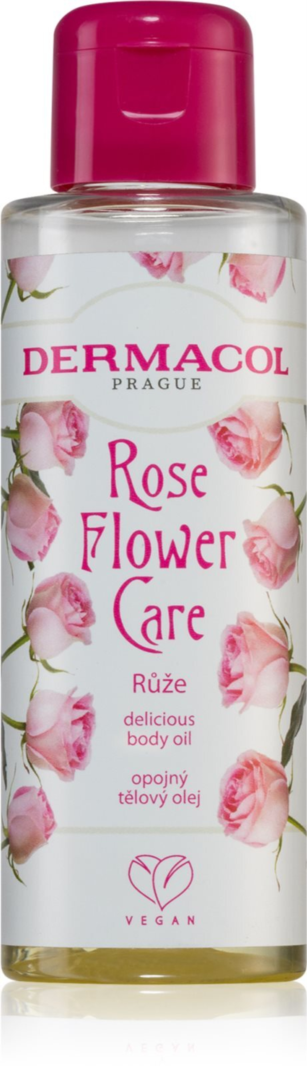 Dermacol Flower Care Rose - роскошное питательное масло для тела /   100  ml  / GTIN 8595003120937