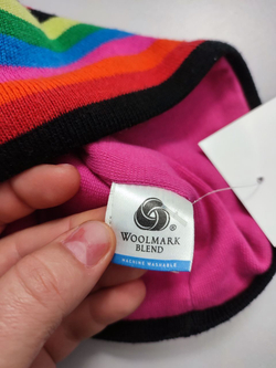 Шапка Woolmark  в полоску