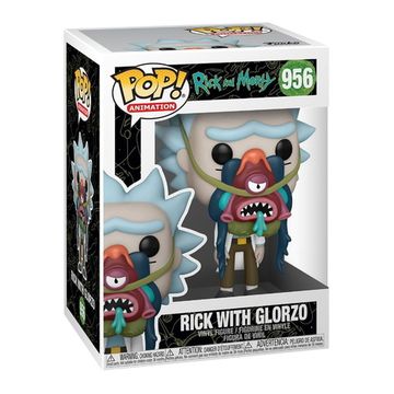 Фигурка Funko POP! Animation Rick & Morty Rick w/ Glorzo 55250