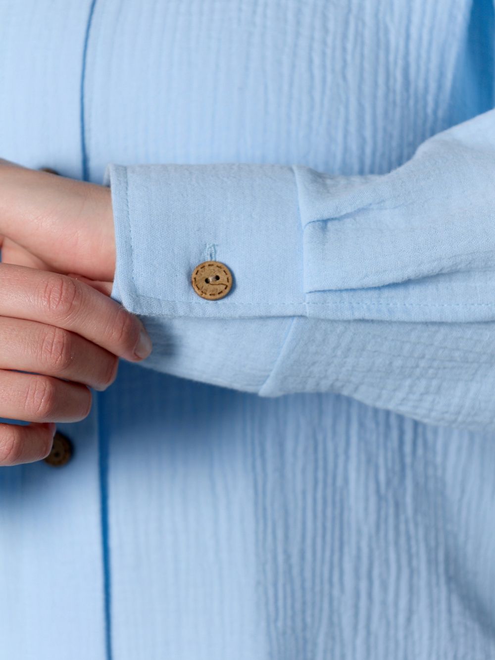 Рубашка Вуаль-6 Виотекс ГОЛУБОЙ