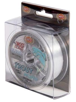 Леска монофильная WFT KG TROUT MONO Clear 200 м, 0,28 мм