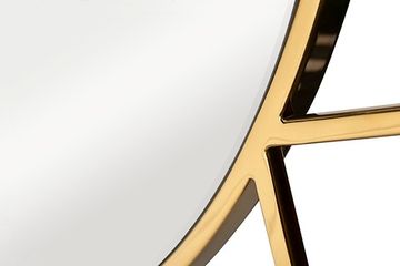 KFG082 Зеркало круглое в металл. раме цвет золото d91,5см