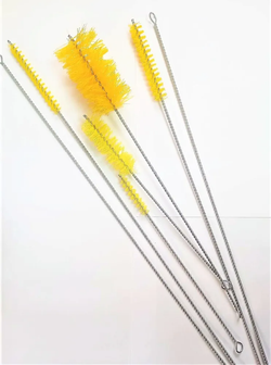 Набор щеток ершиков для чистки доильного аппарата 5 штук