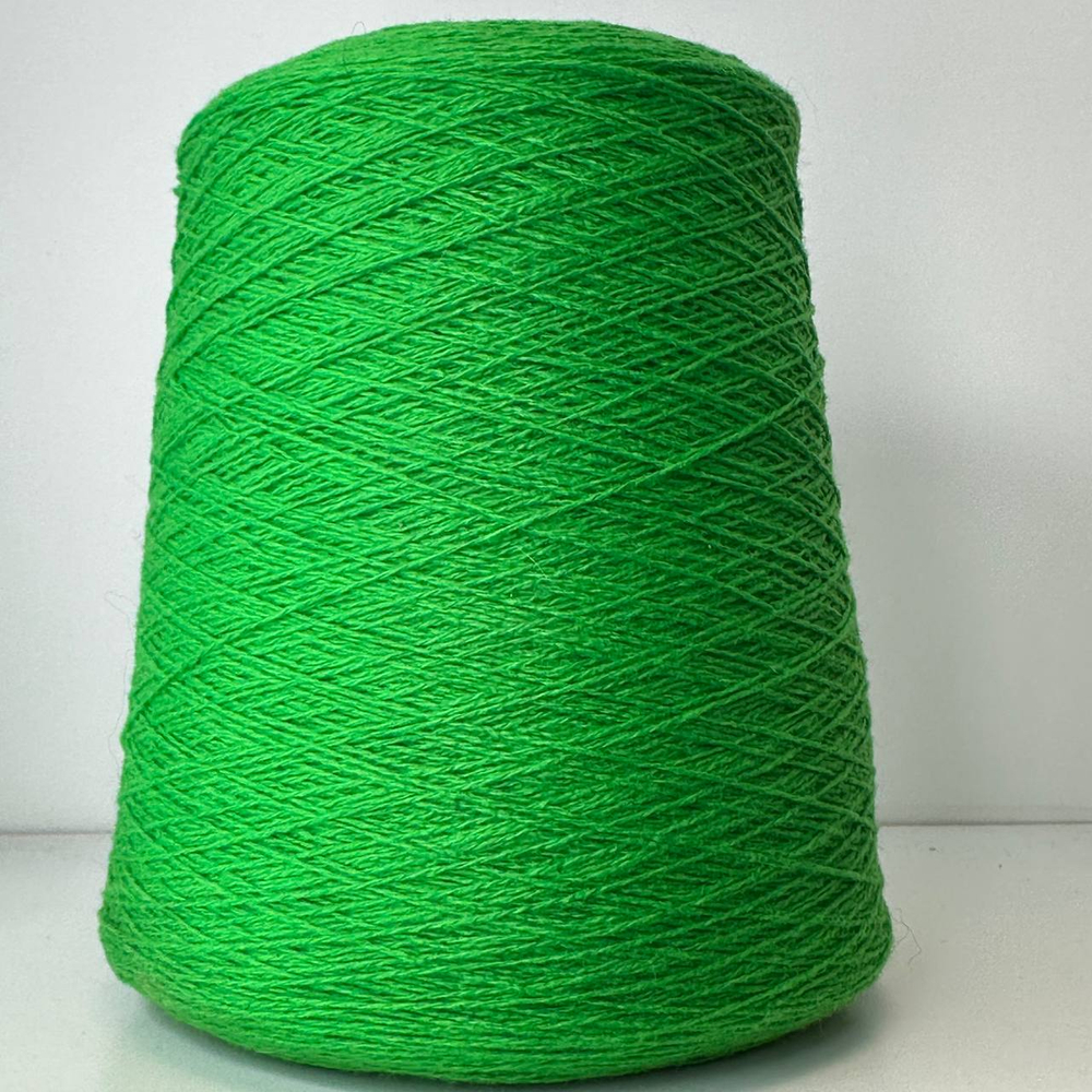 CASHMERE - Loro Piana; 100% кашемир; 700м/100гр (2/14); col.bandiera; цвет: зеленый неоновый