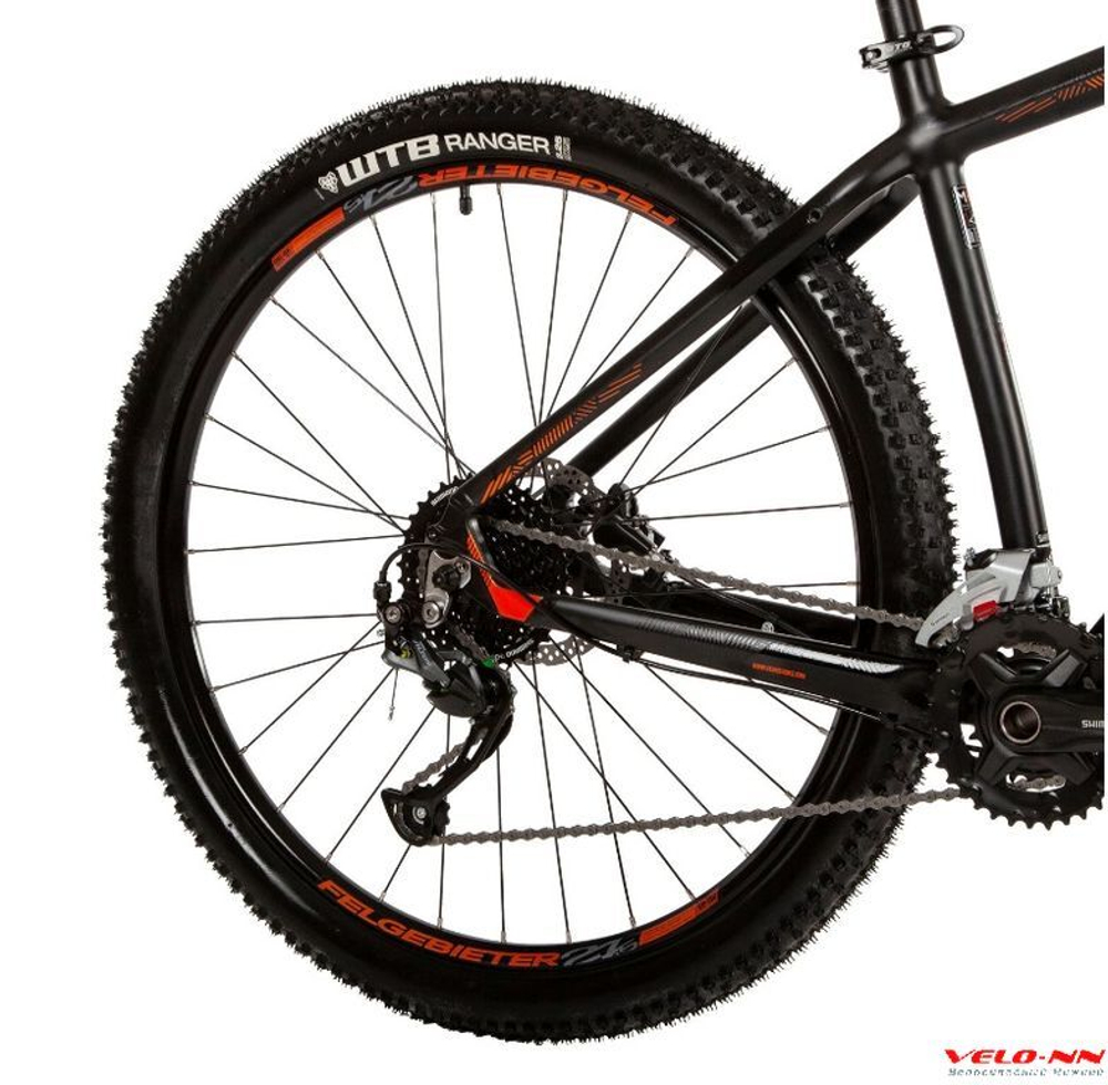 Велосипед STINGER 27.5" RELOAD STD оранжевый