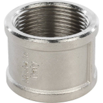 Муфта STOUT SFT 0006 - 1"1/4 (для стальных труб, латунь никелированная)