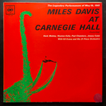 Miles Davis ‎– Miles Davis At Carnegie Hall (Англия 1962г.)
