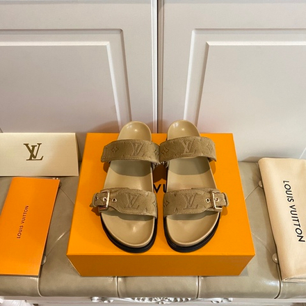 Louis Vuitton Bom Dia Flat Comfort Mule