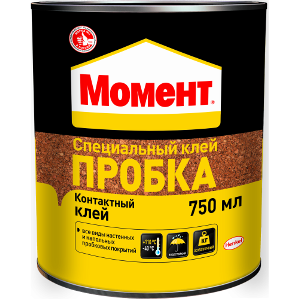 Клей Момент 2486171 Пробка 750 мл. | Момент