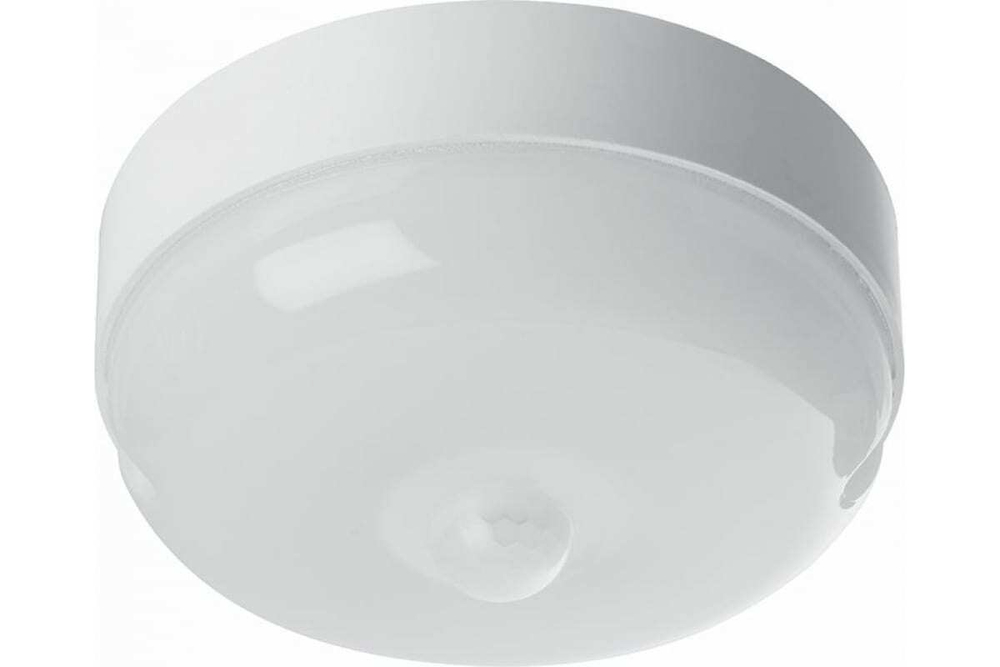 Светильник LED ДБП 12Вт 6500К 960Лм IP65 круг с ИК-датчиком движения Feron 29611