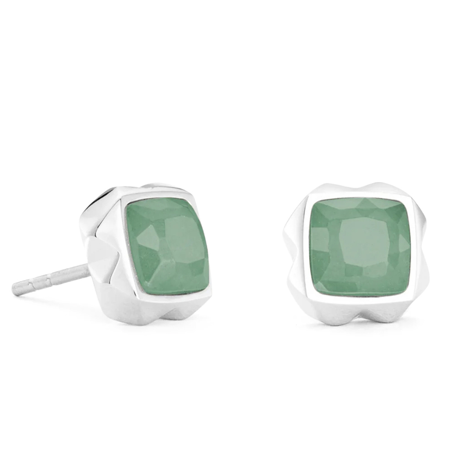 Серьги Coeur de Lion Green-Silver 1200/21-0517