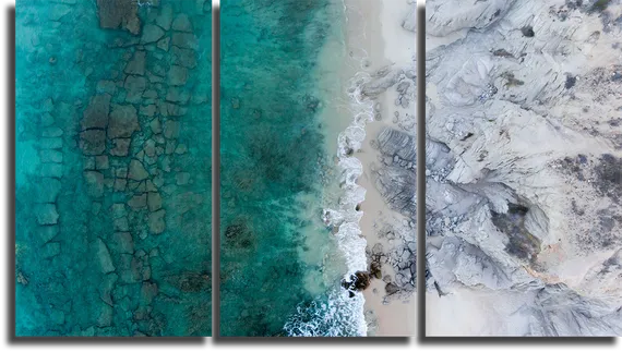 Модульная картина "Морская волна"